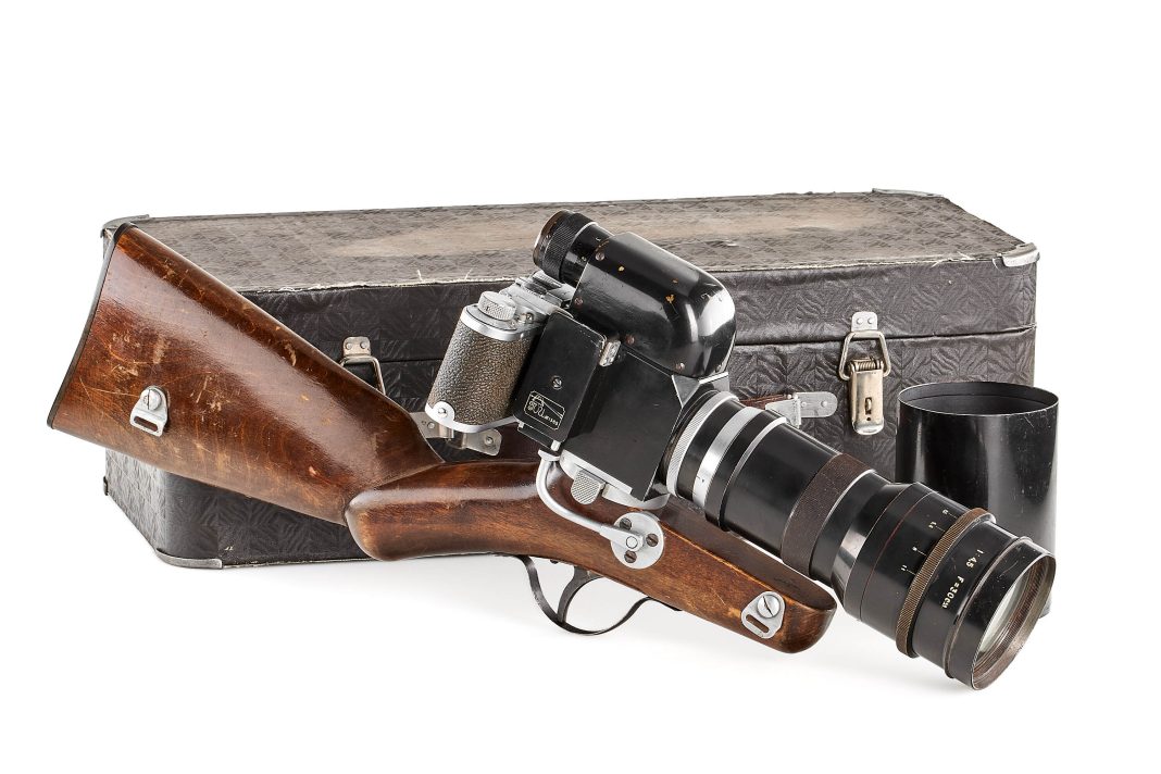 soviet era telephoto camera