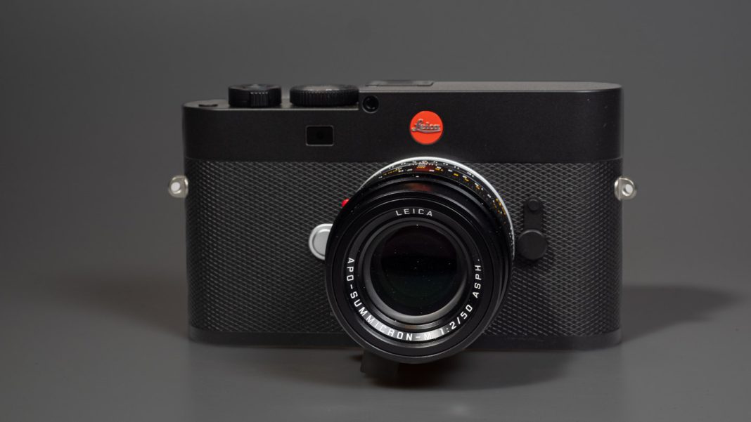 Leica M EV1 hands-on: product image showing camera