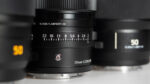 Product image shows 50mm L-Mount lenses from Leica, Panasonic, Sigma