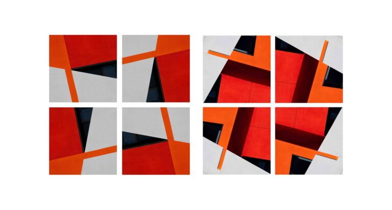 Exploring the art of abstract quadriptychs through photography