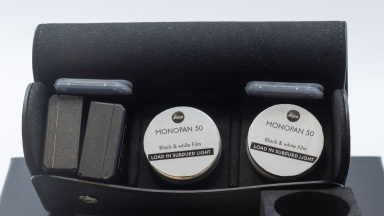 Organise your gear with Leica’s stylish film roll holder