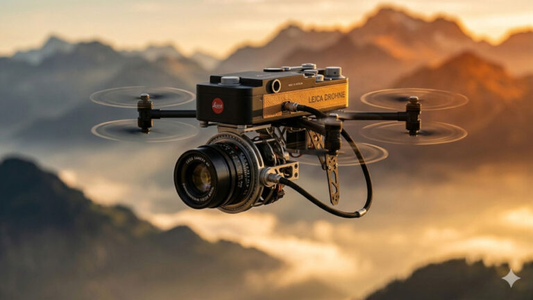 Leica Announces the DROHNE 1: Because eye-level was never enough