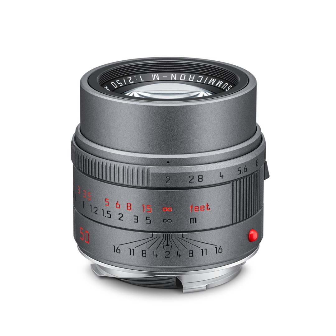 The APO-Summicron-M 50 f/2 in the new metallic grey finish