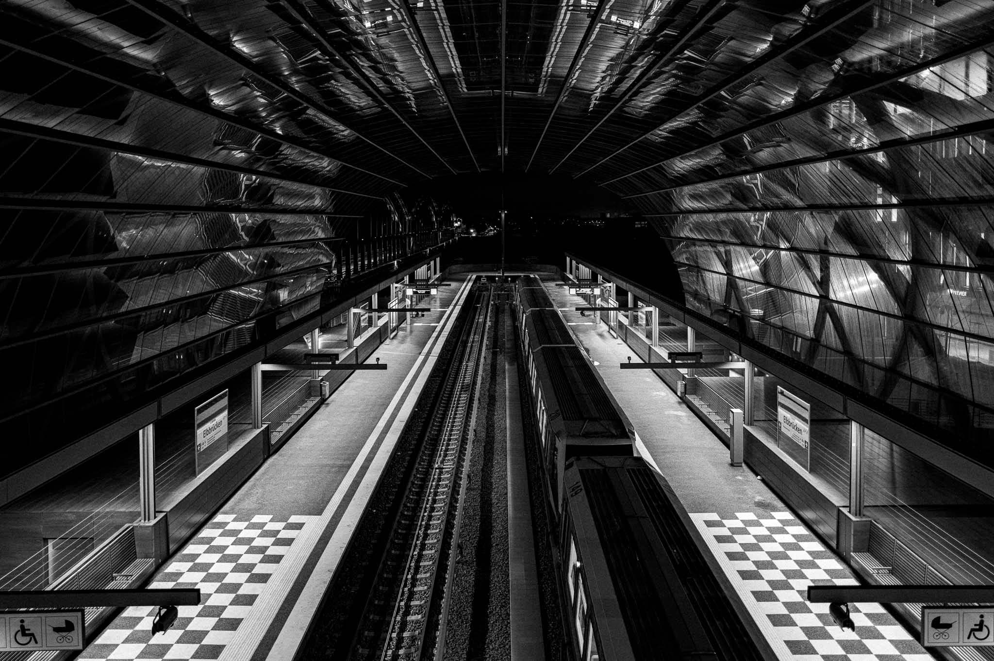 Hamburg Underground Station „Elbbrücken“