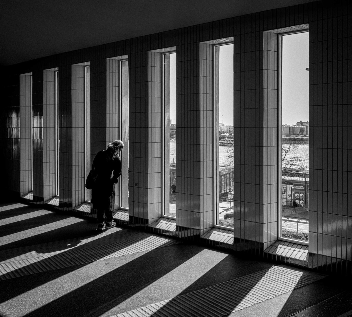 Hamburg Underground Station „Landungsbrücken“