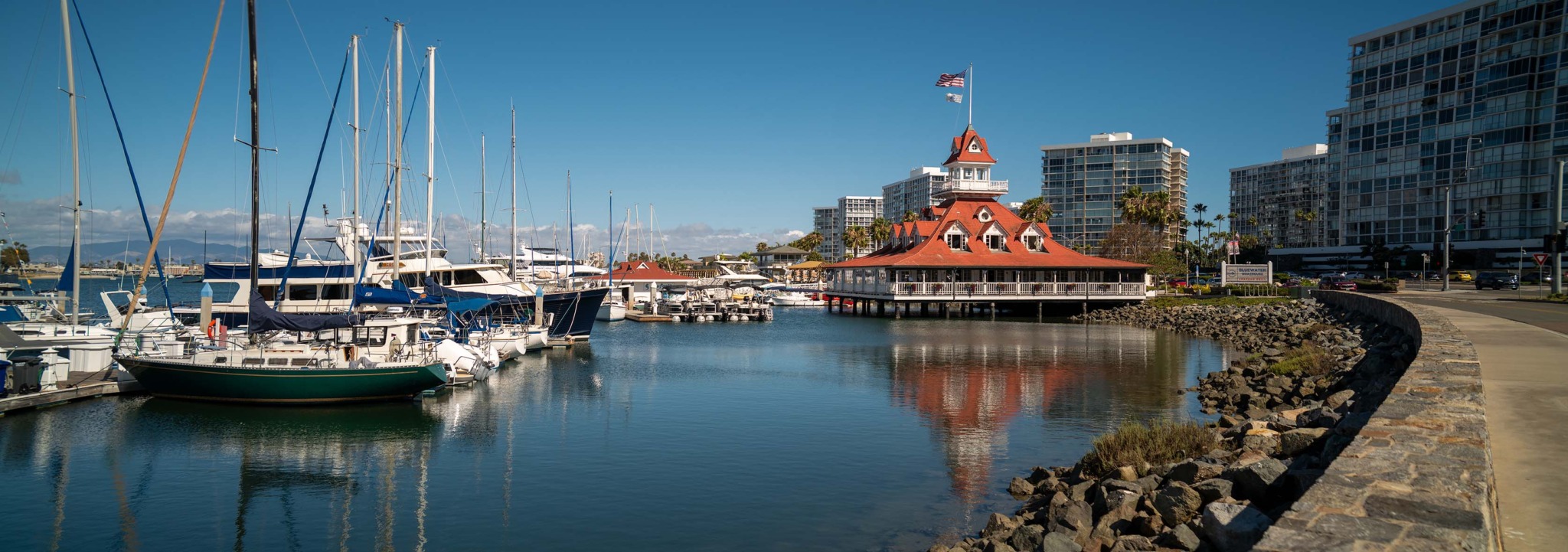 Boathouse and Marina