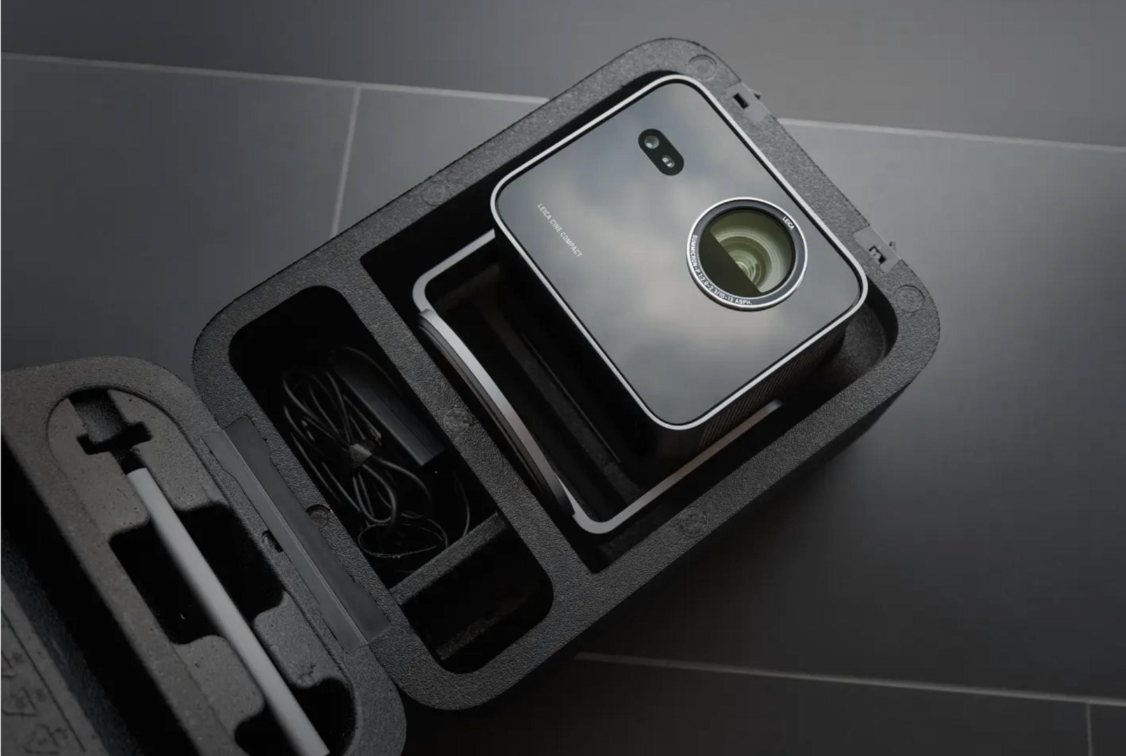 Leica Cine Compact 1 in travel case