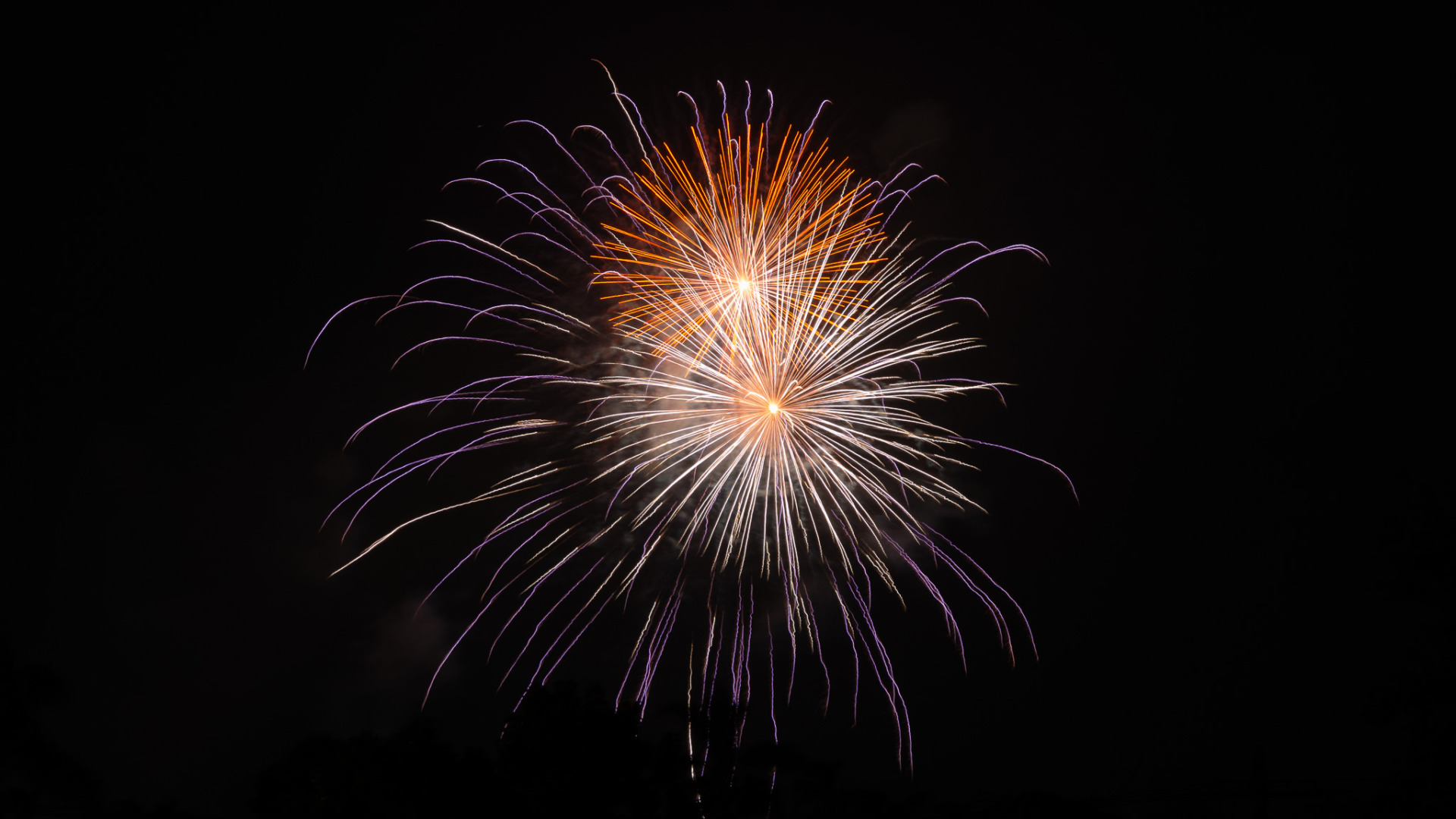 Photographing fireworks