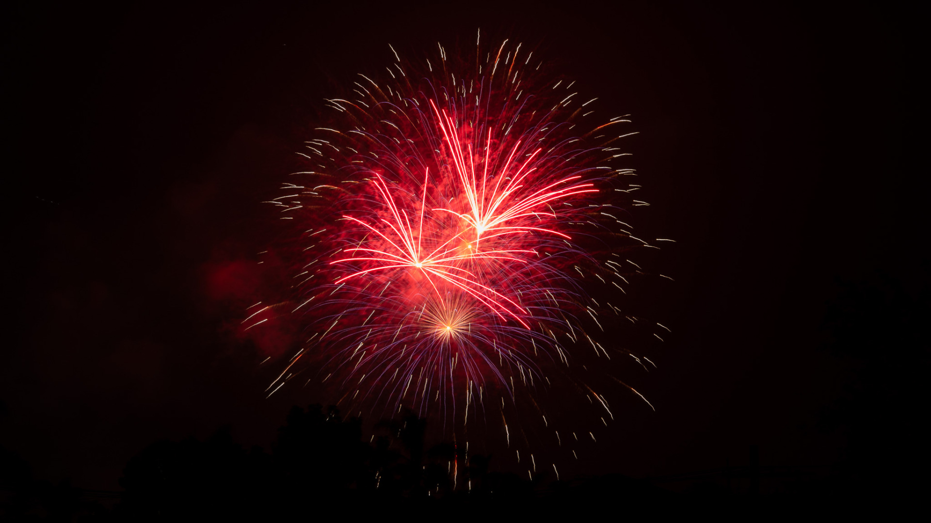 Photographing fireworks