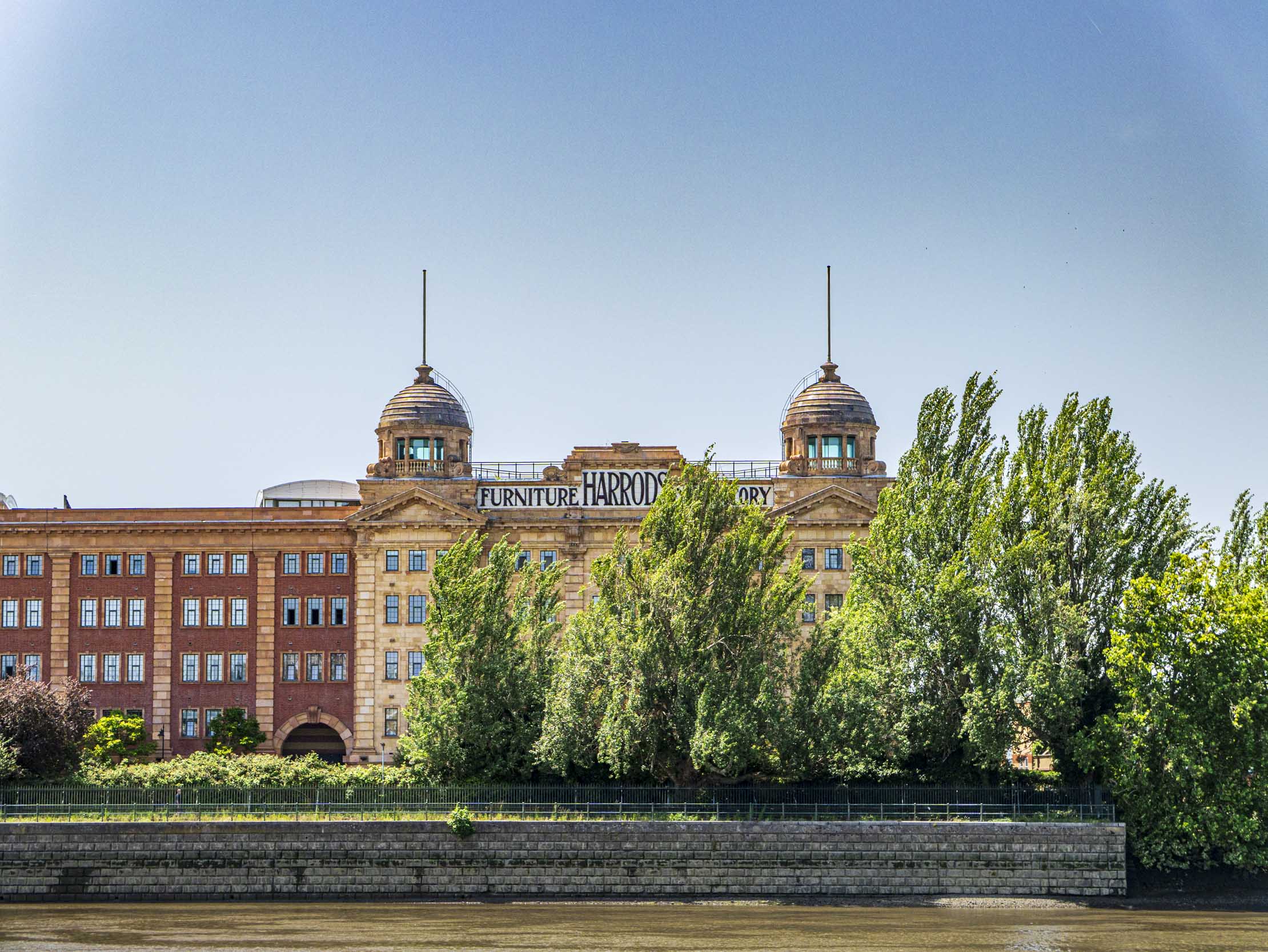 Harrods depository building Barnes
