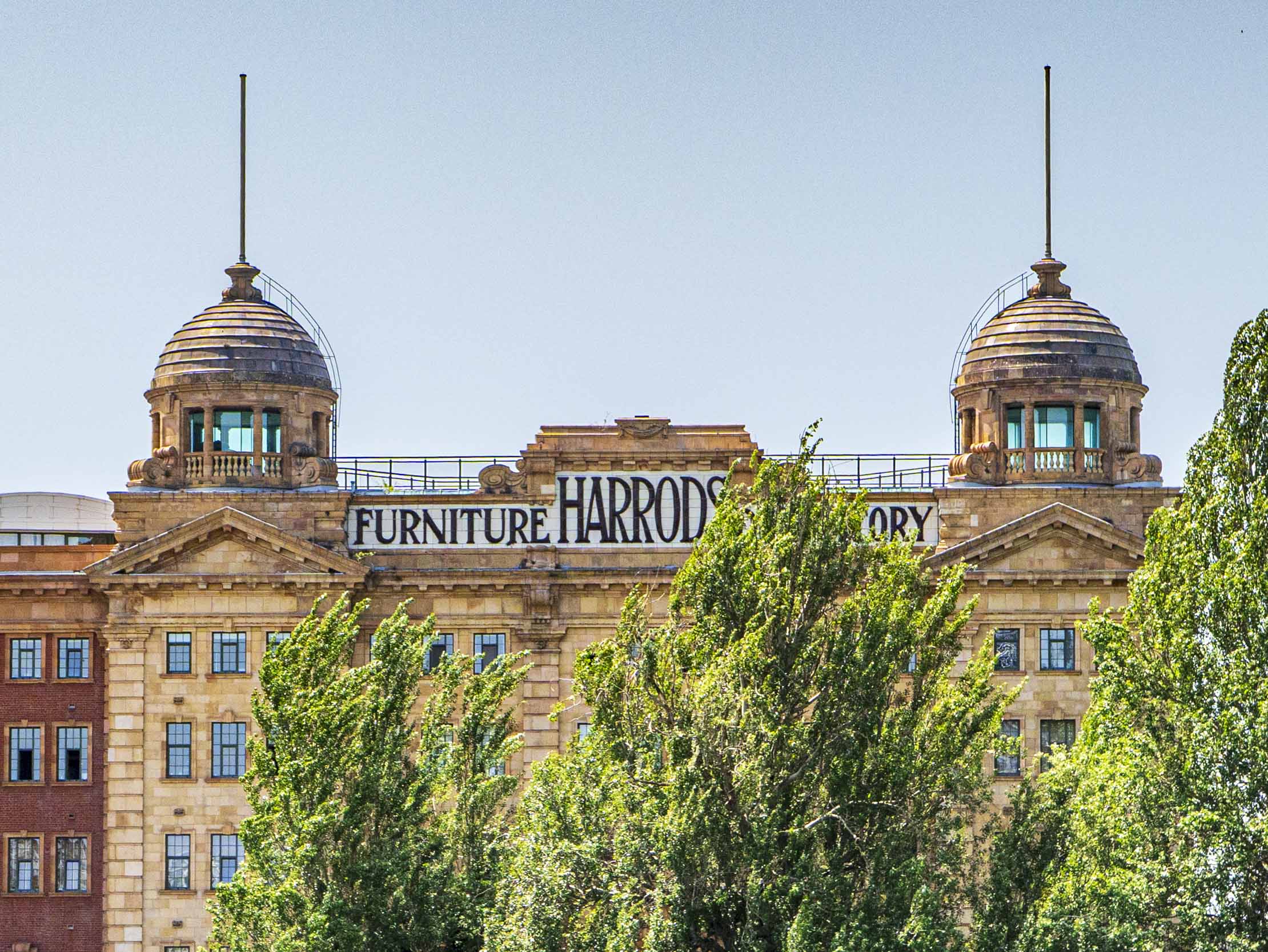 Harrods depositary at 150mm