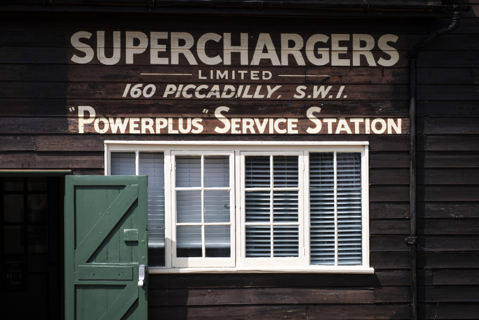Old building at Brooklands Museum