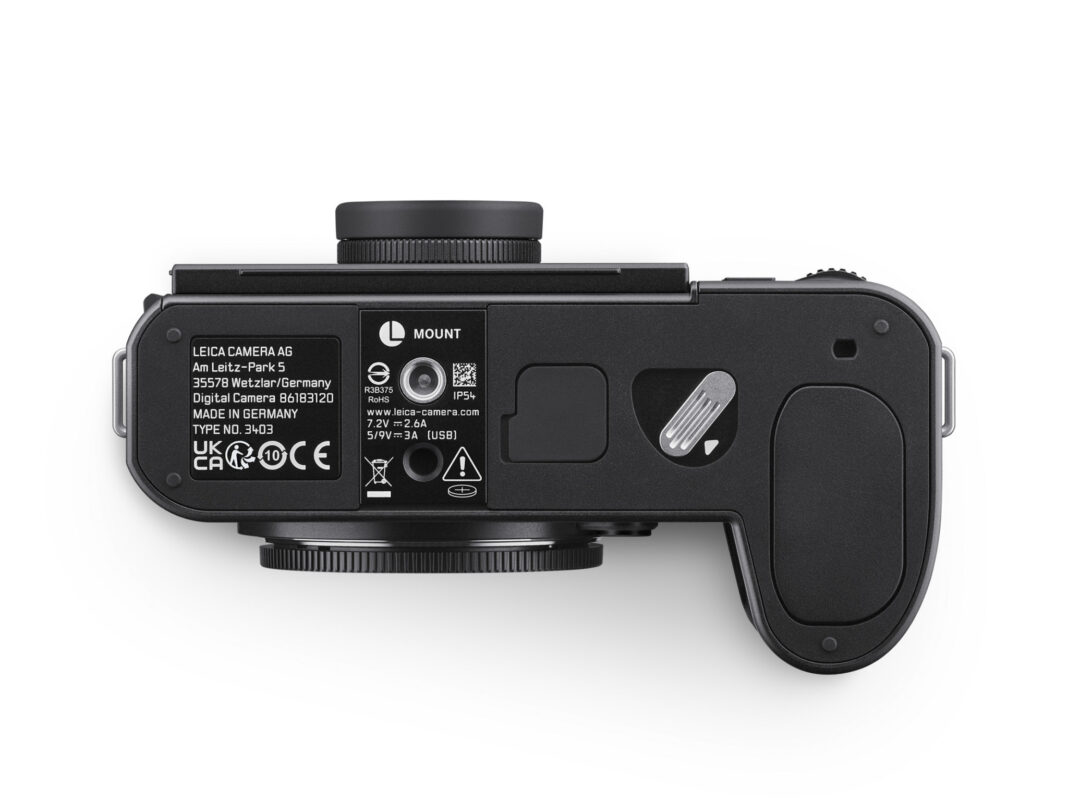 Baseplate of Leica SL3-P camera