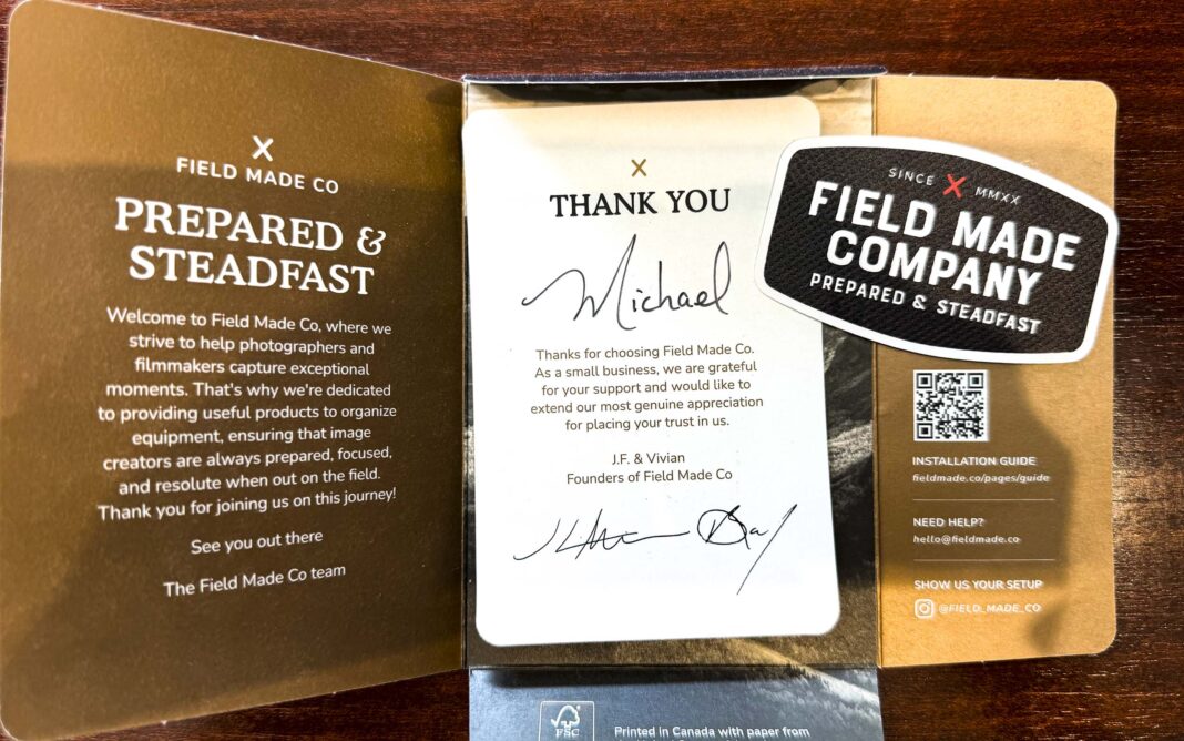 Field Made Co packaging
