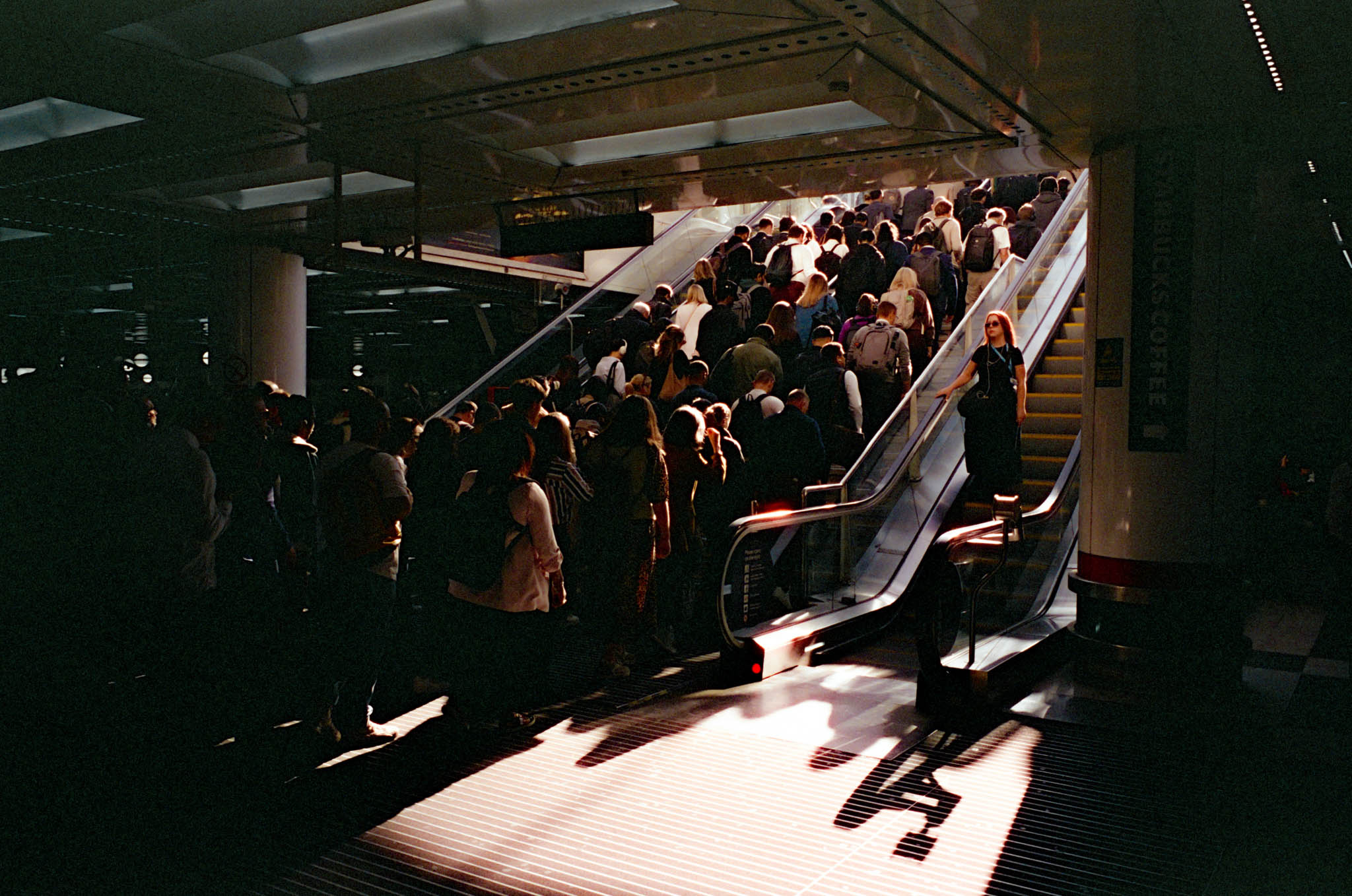 Up and down escalator