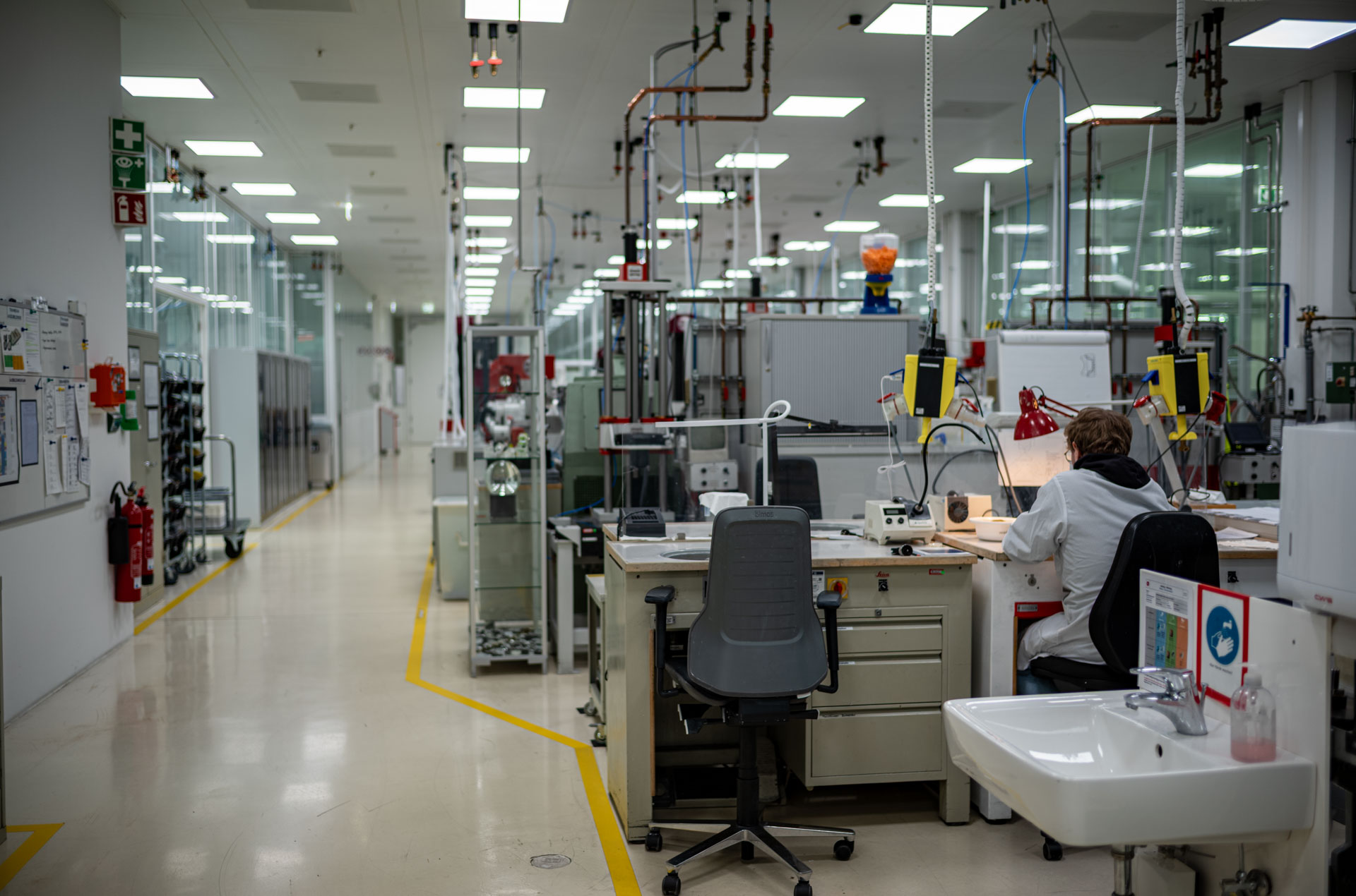 Leica Wetzlar visit: A few into the factory.